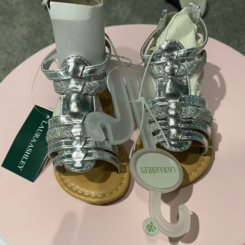 Brand New Laura Ashley Baby Girl Sandals